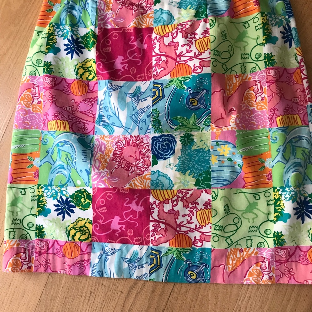 Summer flowered Lily Pulitzer skirt